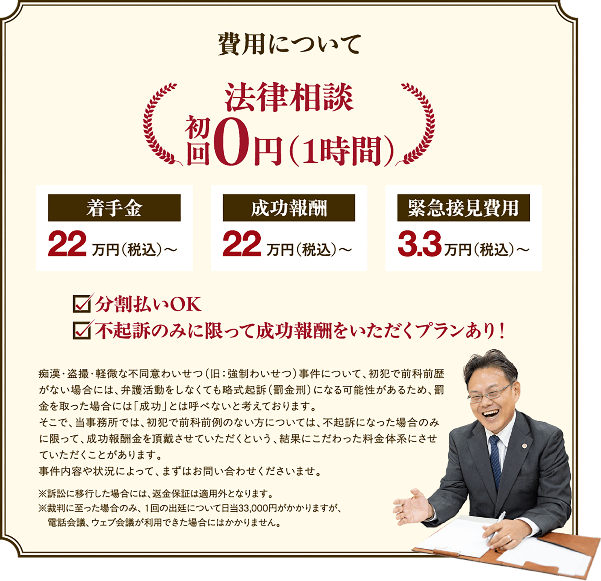 費用について