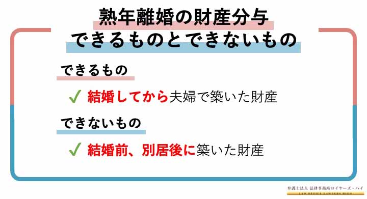 結婚２５年の熟年離婚、妻への財産分与はどうなる？